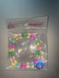 Beaded Charm Bracelets- Set of 5