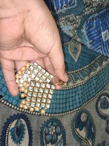 Elegant Kundan Earrings