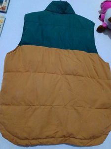 Color Block Puffer Vest