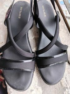 Black Slingback Flats