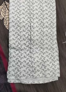 Cream Printed Shirt For Boys