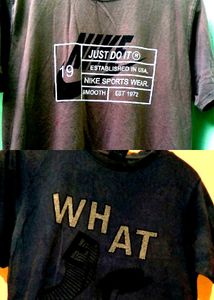 Nike T-shirt (XL)+1 T-shirt Free