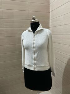 ZARA sweatshirt with full zip for women