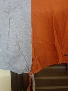 Two-Tone Long Sleeve Top