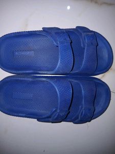 Blue Altheory Slide Sandals