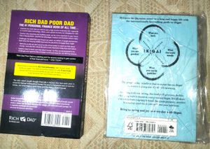 Pack Of 2 Rich Dad Poor And Ikigai