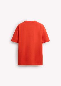 Unisex Orange Oversized Tee 240GSM