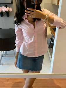 Baby Pink Button-Down Shirt