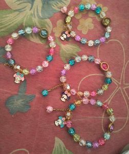Handmade Beaded Charm Bracelets