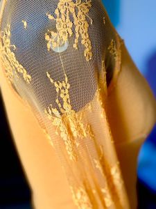 Offer🌷🌷Mustard Lace Top wit fabulous bell Sleeve