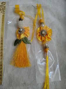 4 pairs of Rakhi for Bhaiya and Bhabhi
