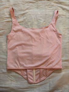 Baby Pink Corset Top