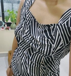 Zebra Print Top