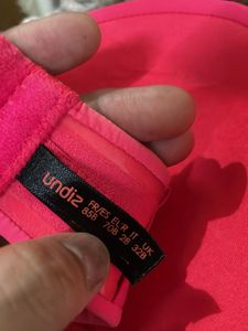 Undiz Imported Pink Strapless Bra