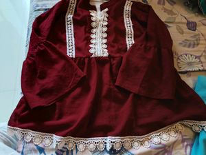 Maroon Top