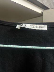 Zara knot tie top