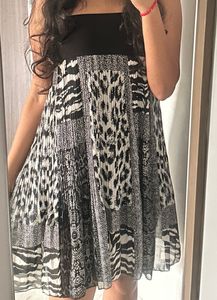 Printed skirt/tube dress