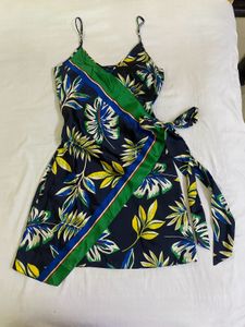 Zara Floral Print Wrap Dress Bust 34-36