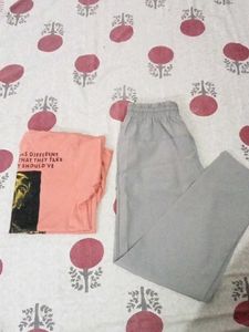 combo t shirt and lower