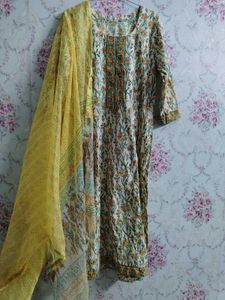 Yellow 🟡 Cotton Suit