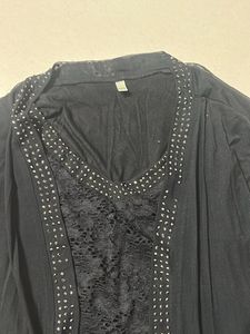 Black Laced Top