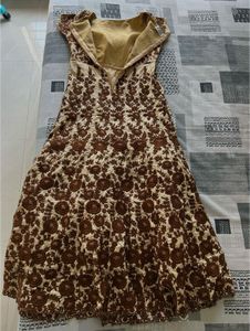 Embroidered Hand Stitched Traditional Gown