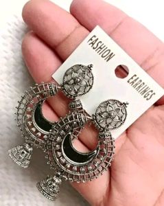 Combo Of 4pair New Latest Design Silver Colour