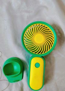 Cute Portable Fan With Stand