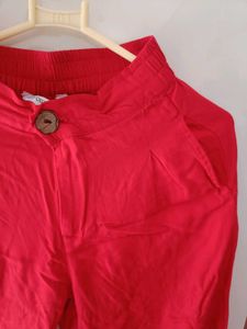 Ollington St. Frilled Sleeves Top &amp; Woven Pant