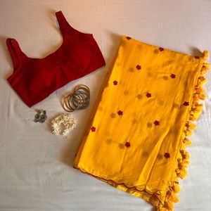 Mul Cotton Saree