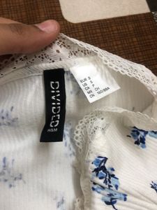 white Brunch Dress From H&amp;M