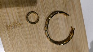 Gold Bracelet &amp; Ring Set