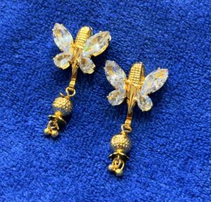 Butterfly Drop Earrings