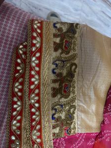 Full Heavy Saree Unused Style 4