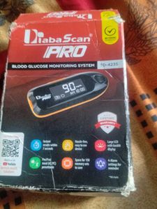 DiabaScan Pro Blood Glucose Monitoring With
