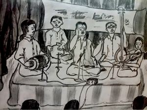 Kacheri - Cartoon Drawing / Sketch / Painting