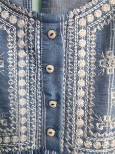 Diya Design Studio Blue Top - Size L