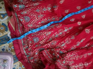 Imported Crush Fabric Lehenga Choli In XL Size