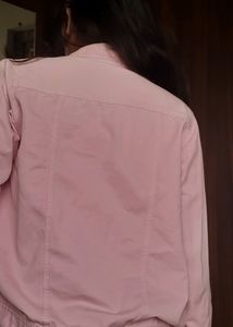 Pink Denim Jacket