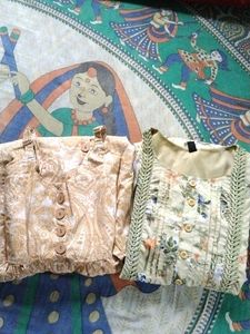 Vintage-Inspired Button-Down Frocks(Set of 2)