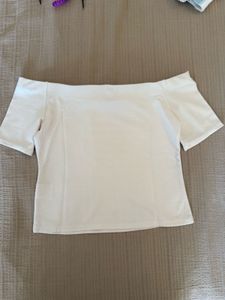 Elegant White Top M-size