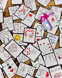 Handmade 'I Love You' Cards & Gift Set