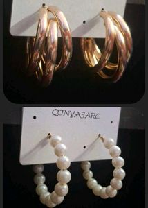 Combo Hoop Earrings