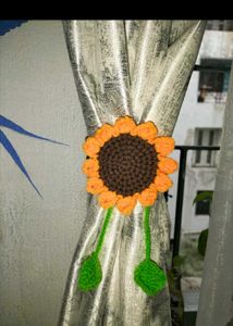 Restocked Sunflower Curtain Tie