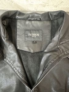 Black Fashion Leather Jacket