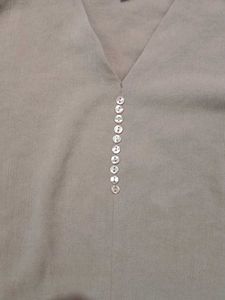 Dusty Rose Long Sleeve korean Top