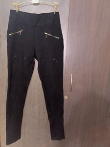 Black Fitted Pants