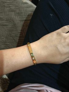 Cartier -Gold-tone Bracelet with Screw Detail