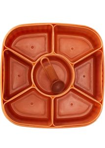 Masala Dabba Box – Brown -Multipurpose 7-in-1