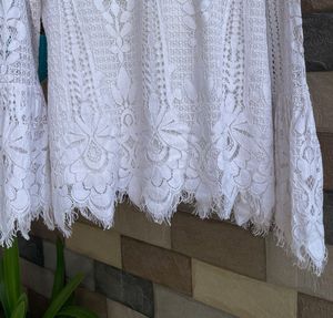 Lace Bell Sleeve Top